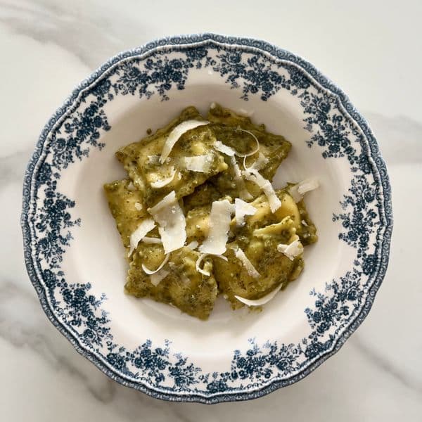 Ravioli ricotta e spinaci